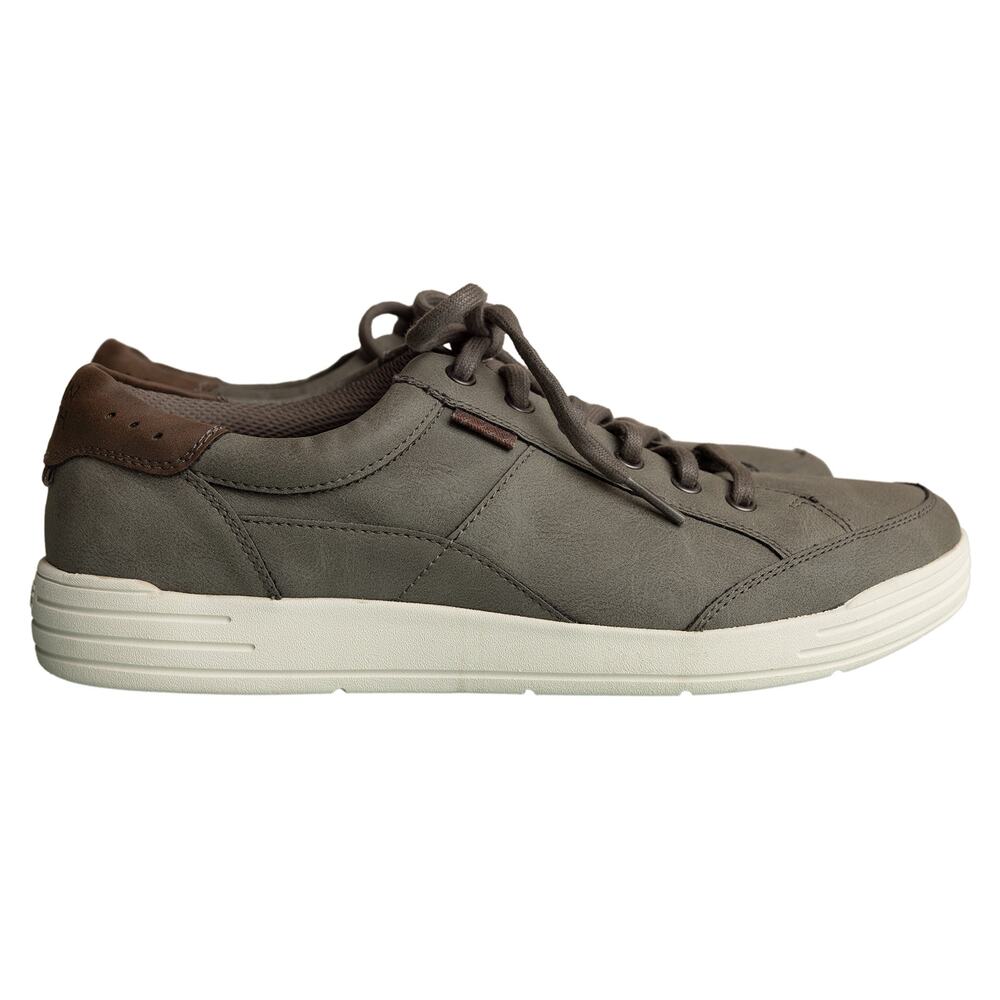 Men's Designer Nunn Bush Kore City Walk Low-Top Lace-Up Leather Oxford Sneakers